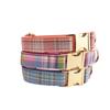 Colorful Plaid Dog Collar & Leash - Hot Selling Dog Accessory