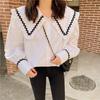 White Shirt Female Long-sleeved Spring New Loose Single-breasted Shirt Blouse