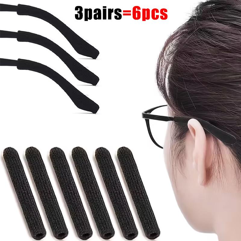 10pairs Anti-slip Glasses Temple Knitted Frame Cover Eyeglass End Temple Sunglass Leg Cover Glasses Fixed Glasses Leg Cover