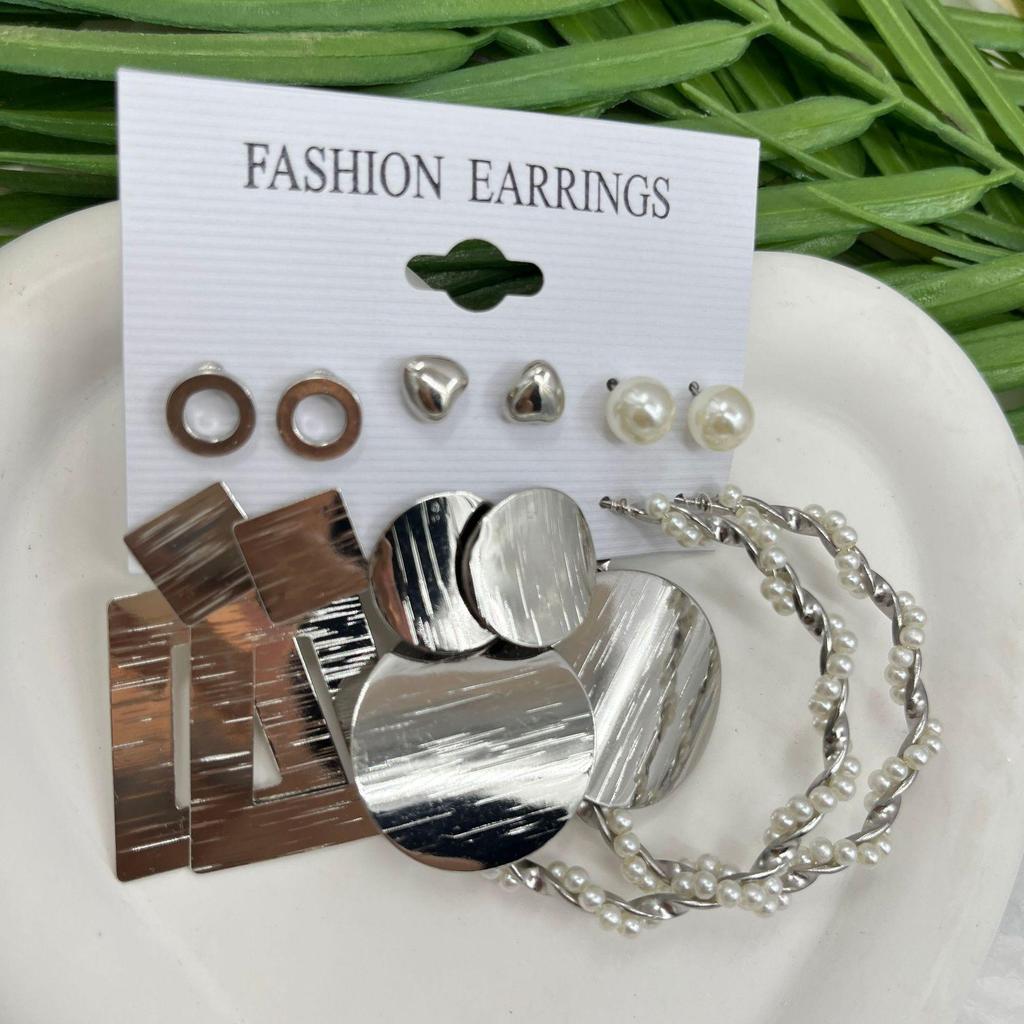 XP17 Perlenohrring-Set - Trendig und modisch