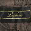 Leilian/Angora & Wool Zip-Up Jacket/Blouson/Women’s S/7/Brown/Herringbone/Made In Japan(USED)