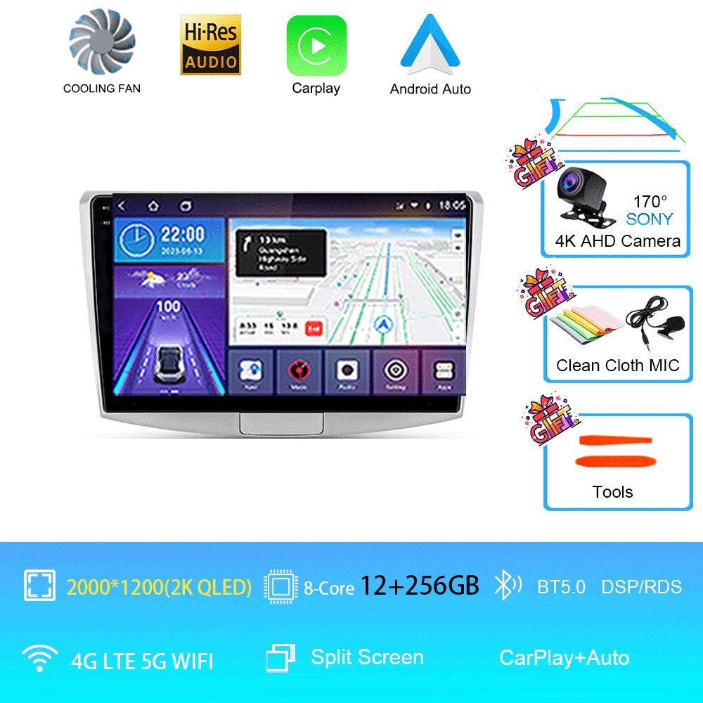 Car Radio Android 14 For Volkswagen VW Passat B6 B7 B8 CC Magotan 2011 - 2015 Multimedia Video Player Navigation GPS Head Unit