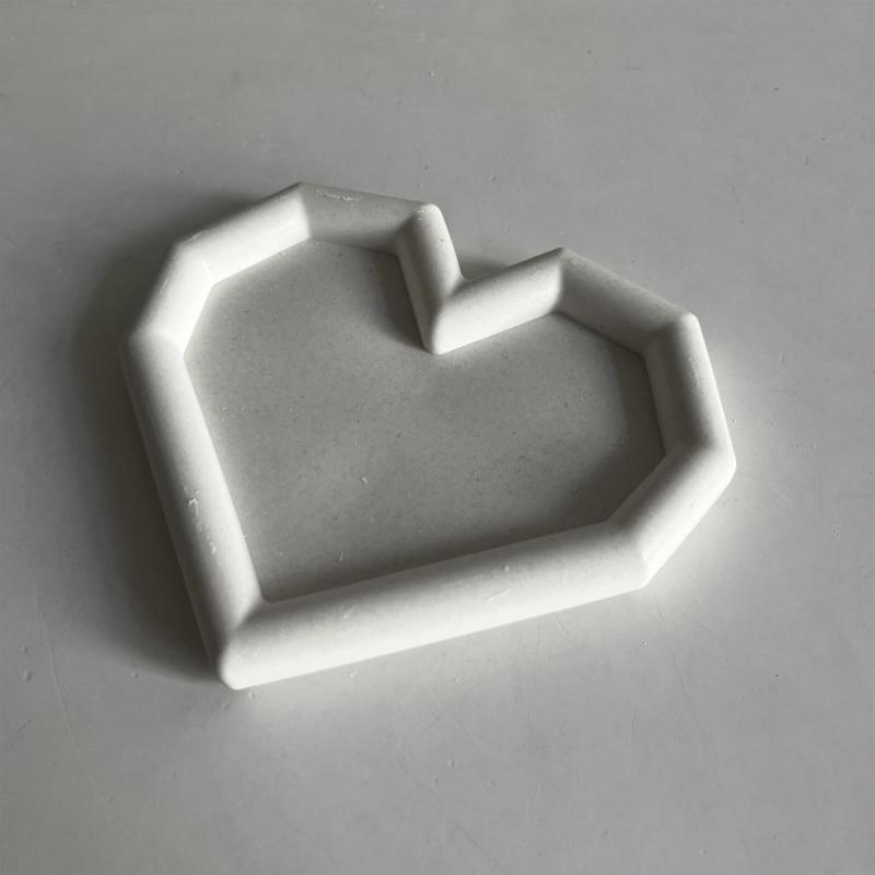 Home Decorative Tray Crafting Mold Sturdy Silicone Storage Tray Mould for Art Students DIY Resin Projects Display