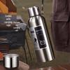 316 Stainless Steel Insulated Kettle with Tea Infuser - Large Capacity, Outdoor & Car-Ready, Drop-Proof, Portable for Fishing