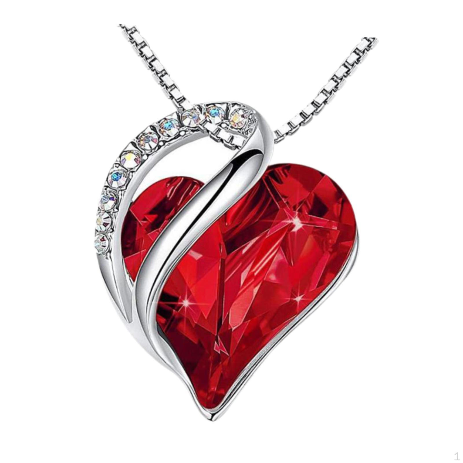 

Ожерелье с подвеской в виде сердца для жены на годовщину дня рождения