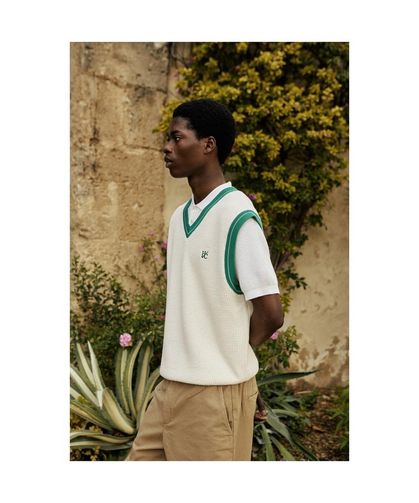 Henry Cottons [British Sporting Club] Crochet Vest_Abwam25701Ivx