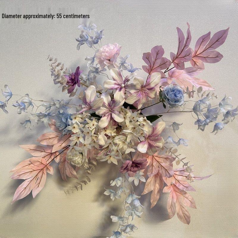 Silk Eucalyptus Wedding Table Runner: Floral Arrangement & Engagement Decor