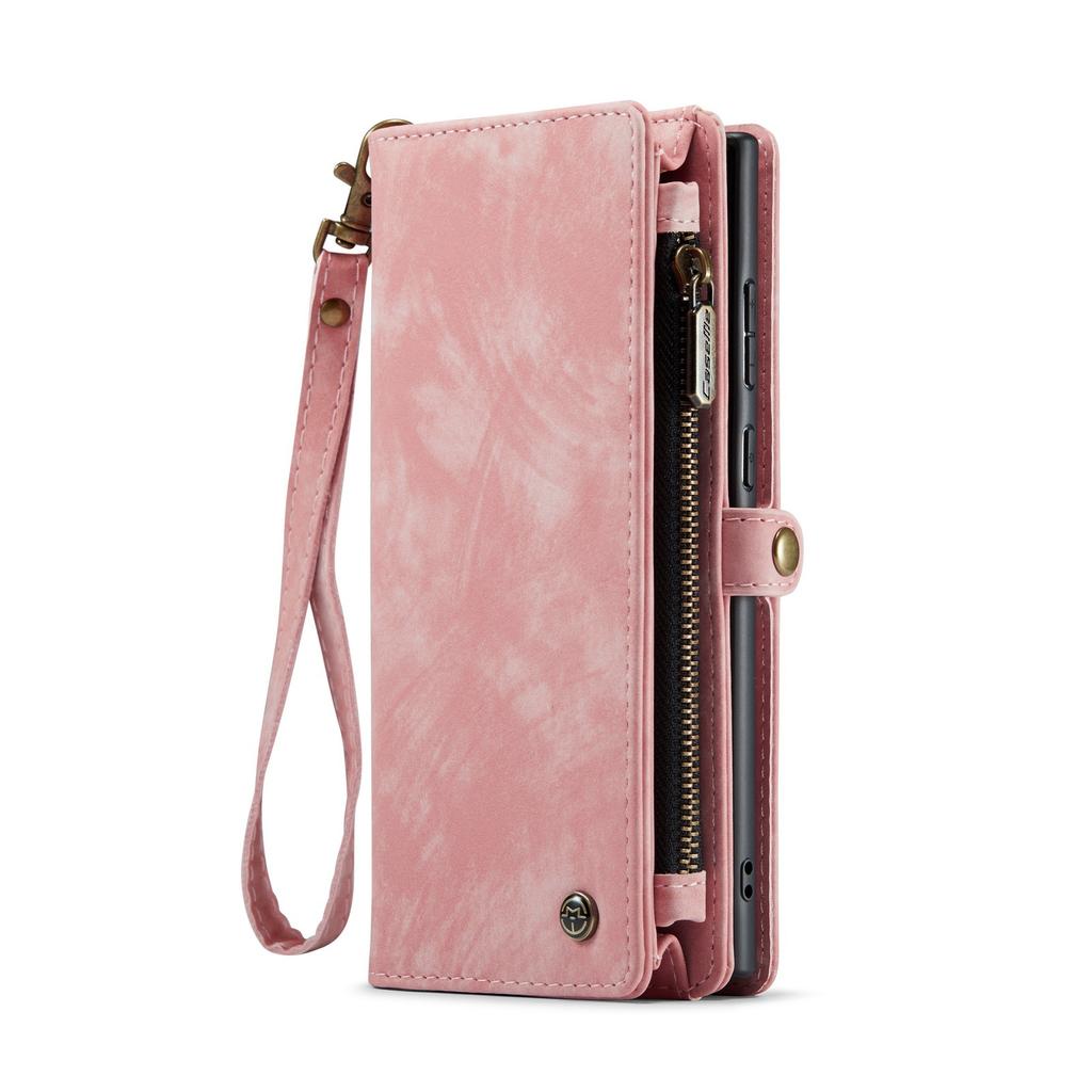 Suitable for Samsung S23 card slot phone case, S25Plus phone leather cover, flip cover A17 multifunctional wallet