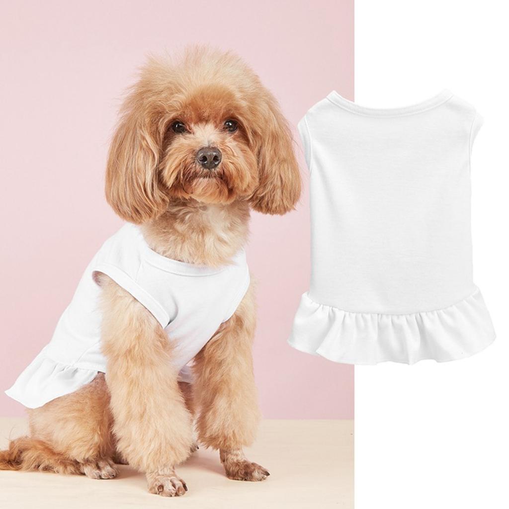 Pet Clothes Spring Summer Pet Breathable Comfortable Clothes Cute Printed Pet Clothes for Cats Pet Clothes for Large Dogs Female