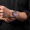 Bari Bari Densetsu Collaboration Watch Gun Koma HONDA CB750F Model Solar 10 ATM Water Mineral Red Dial BA40GUN [AngelClover] - - - Powered, Resistant,