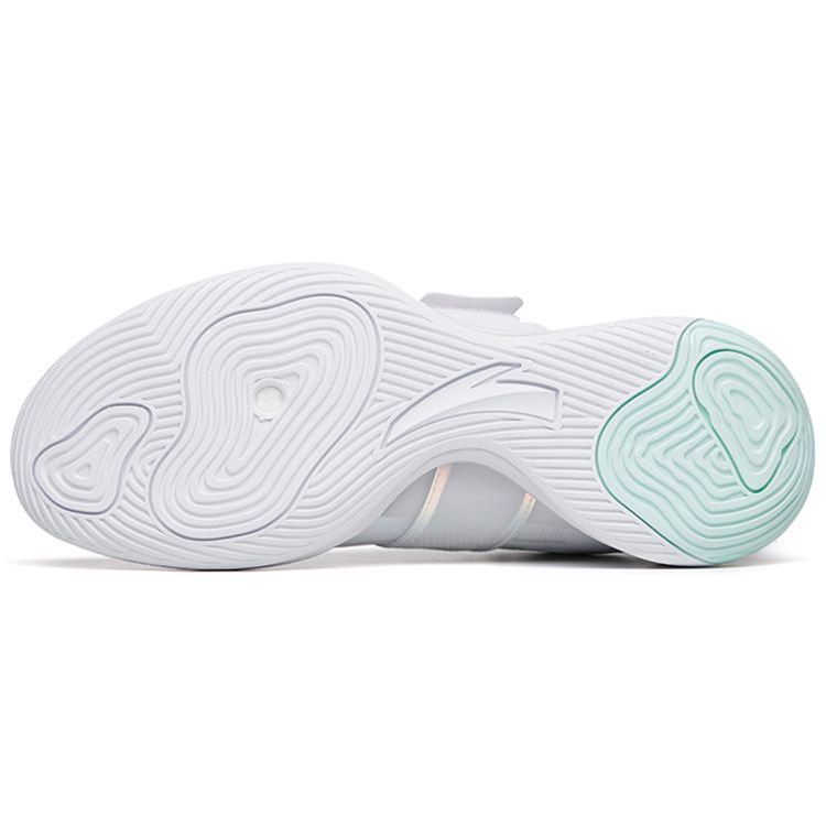 Anta Water Flower 4 Nitrogen Technology Non-Slip Wear-Resistant Low-Top Basketball Shoes Men Basketball Shoes Off-White 112221602-2