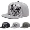 New Lion Eagle Embroidered Fashion Men'S Street Hip Hop Hat Baseball Hat Women'S Leisure Sports Sunshade Hat Flat Edge Hat