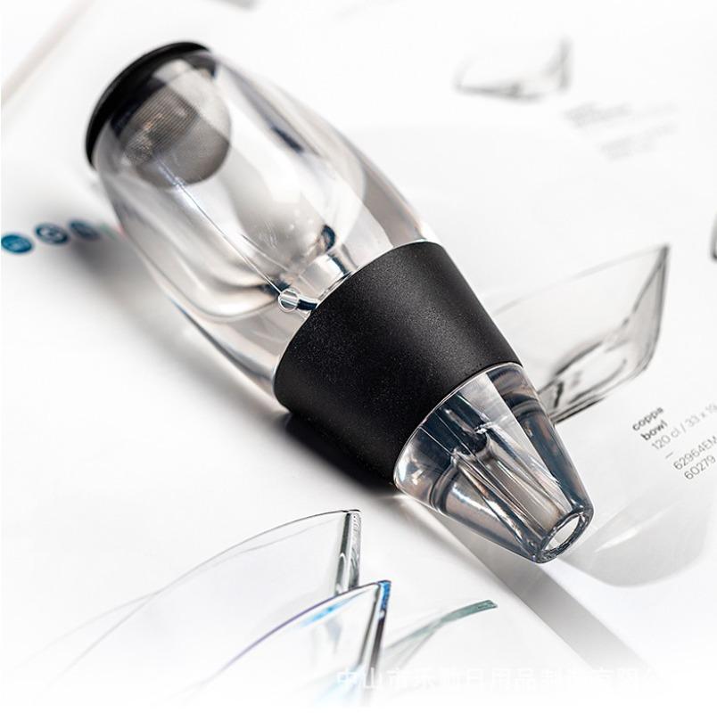 Portable Red Wine Decanter Aerator Bernoulli Air Magic Aerator Red White Wine Whisky Quick Decanter Equipment Bar Accessories