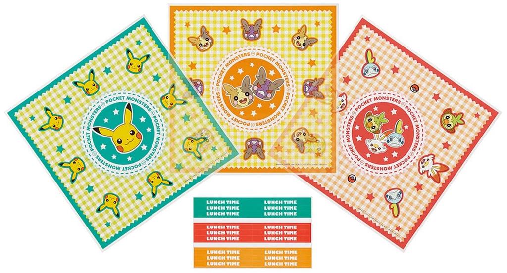 Skater Onigiri Wraps Character Bento Rice (18 Sheets) - Boxes, Balls, Pokémon LBL1-A