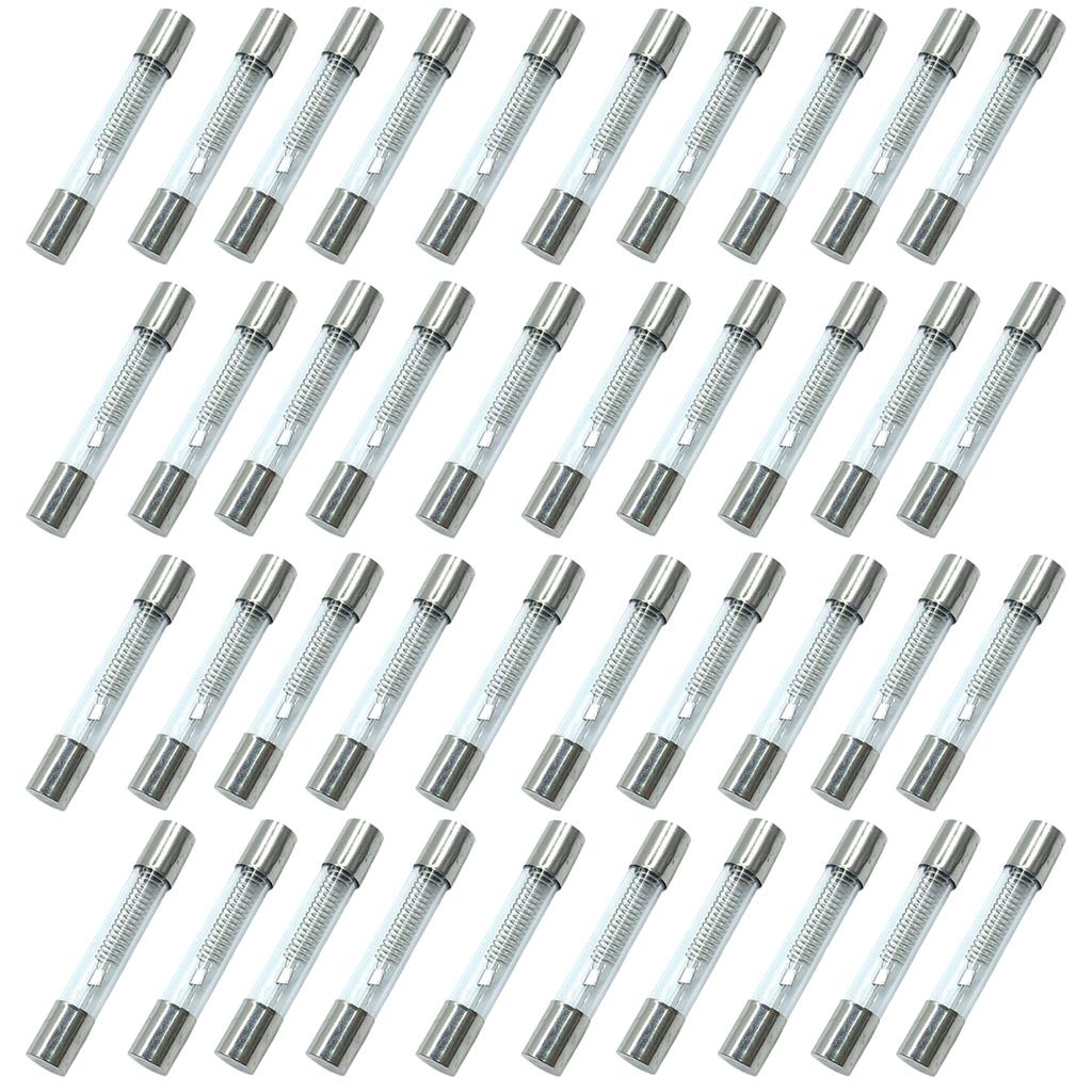 10Pieces 6x40mm Microwave Oven High Voltage Fuse Tubes 0.65A 0.75A 0.8A 0.9A 5KV for Microwave Oven Replacement