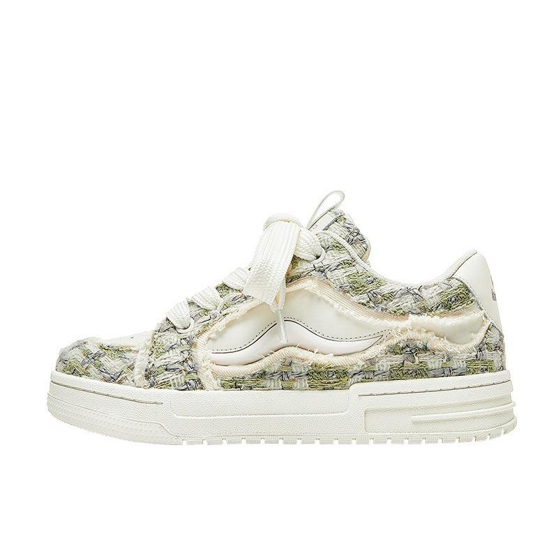 Bread Shoes Are Breathable Height-increasing Wear-resistant Low-top Women s Shoes Men s Shoes and Sneakers 35 зелёный 5579₽