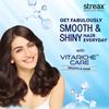 Streax Professional Vitariche Care Shampoo Lissant & Brillance Pour Femmes| Shampooing Nourrissant Biovit-A-OX pour Cheveux | Infusé de Protéines de Soie| Idéal pour Pas
