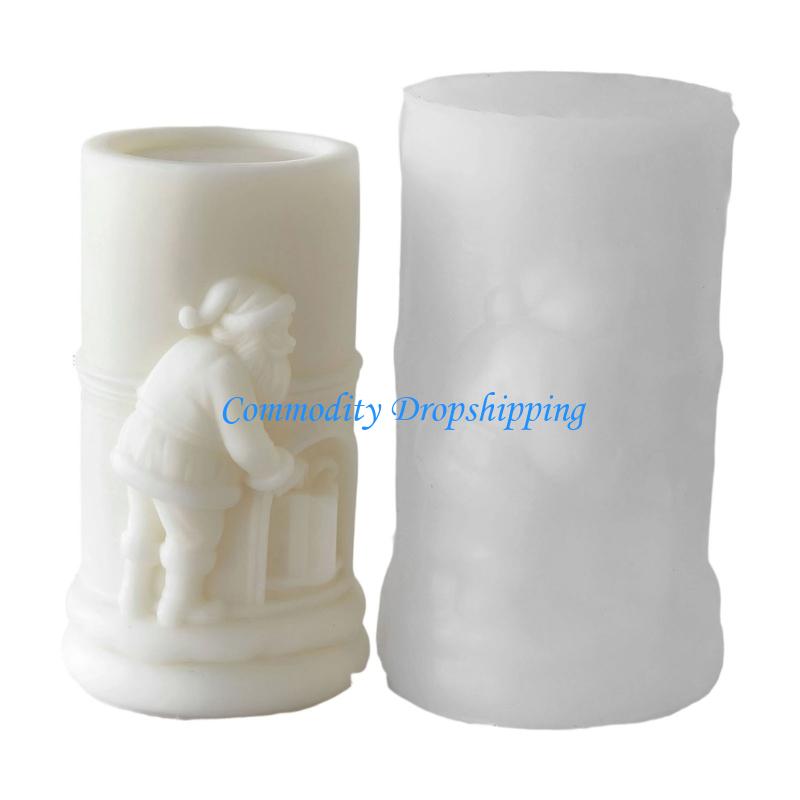 Y5JC Multipurpose Festival Santa Cylinder Mould Holiday Decoration