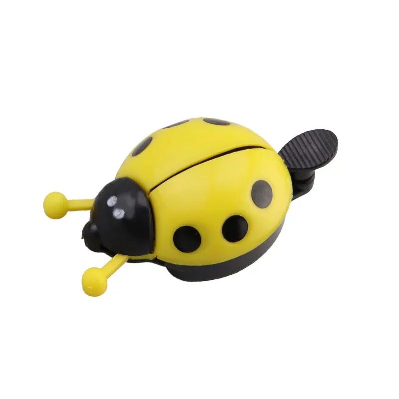 Bicycle Bell Cartoon Beetle Ladybug Horn Mountain Bike Cycling Ring for Lovely Kids Bike Ride Horn Alarm Bicycle Accessories