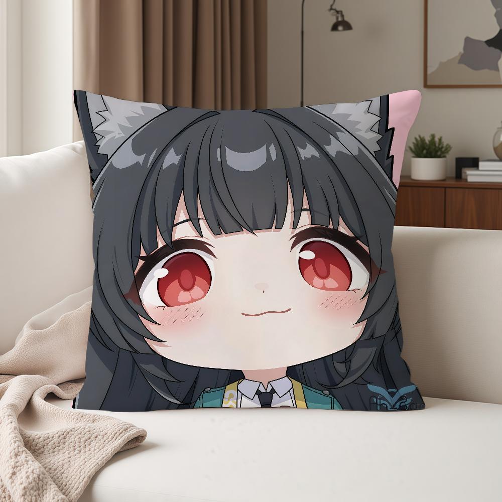 Game Z-zenless Z-zone Z-zero Hoshimi Miyabi Pillow Case Suitable For Bedrooms Living Rooms Cars Home Decoration