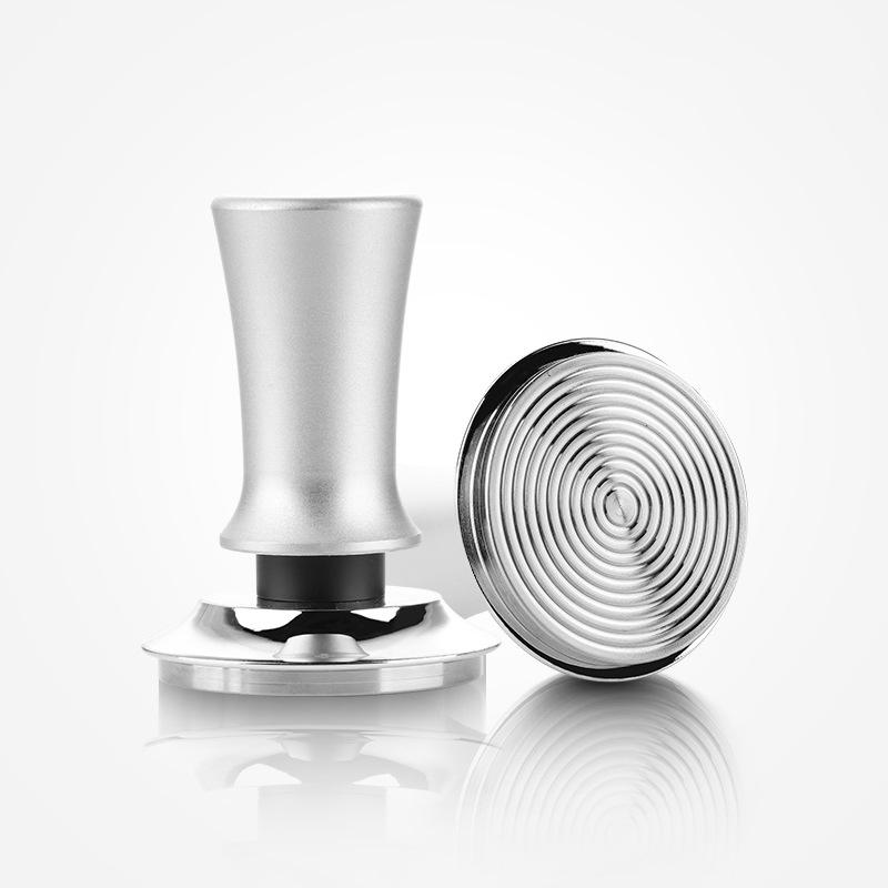 304 Stainless Steel Espresso Tamper Calibrated Spring Loaded for Baristas Constant Balance Horizontal Filler 51/ 53/ 58mm Sizes