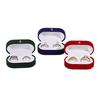 1PC Ring Box Jewelry Case Jewelry Display Organizer New Couple Double Slots Ceremony Gift Boxes Velvet Trinket Double