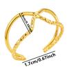 Personality Minimalism Open Adjustable Beads Ring Waterproof Stainless Steel Rings For Women Men Accessories Finger Jewelry Gift