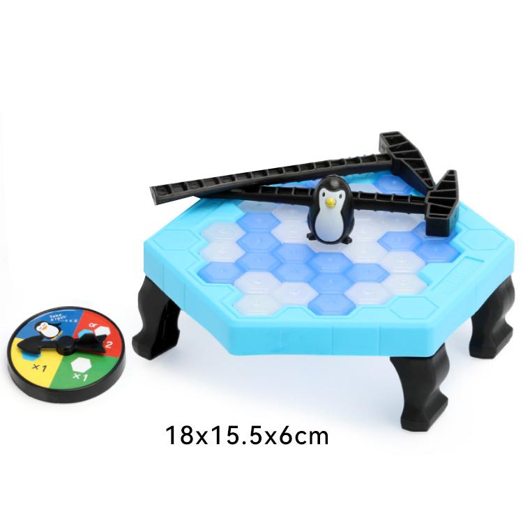 Mini Penguin Trap Board Game Ice Breaking Save The Penguin Party Game Parent-child Interactive Entertainment Table Toys Kid Gift OneSize