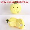 Cute Cartoon Ushaped Pillow With Water Crystal Fabric For Home And Travel