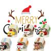 Merry Christmas Building Blocks Assembly Toy Santa Claus Cartoon Xmas Gifts