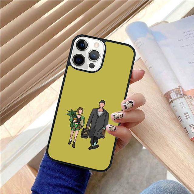 Leon And Matilda Coque Shell For iPhone 17 Air 15 16 14 13 12 Pro Max 11 Pro Max Plus Phone Case Cover