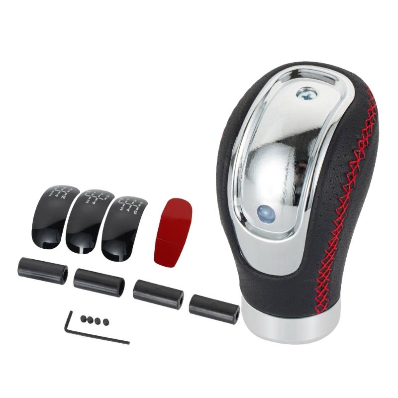 Schaltknauf Schalthebel Handball Passend für 5/6 Gang Schaltgetriebe Auto Lederzubehör Langlebig