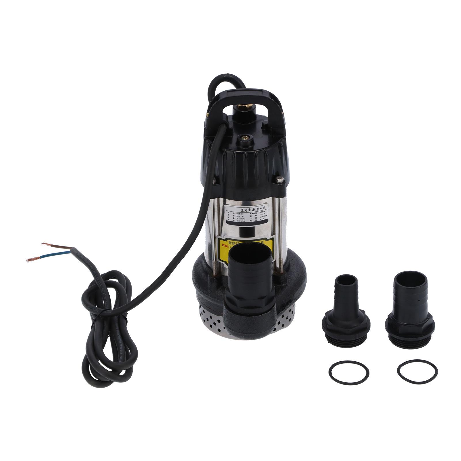 

Заглибний насос безщітковий портативний для стічної води 50мм DC 24В для саду сільгоспугідь ZQB24