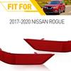 For Nissan 2017- & Rogue 2X Right Left Side Bumper Rear Reflector Light Case