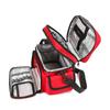 Empty Double Layer Medicine Bag Emergency Rescue First Responder Organizer  Home
