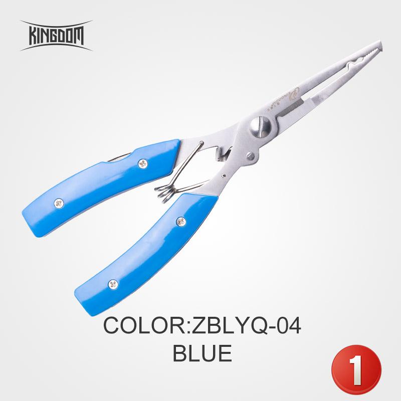 Kingdom Fishing Pliers Tools Equipment 3 Types Multi-functional Design Stainless Steel Ergonomic Handle Durable Pliers