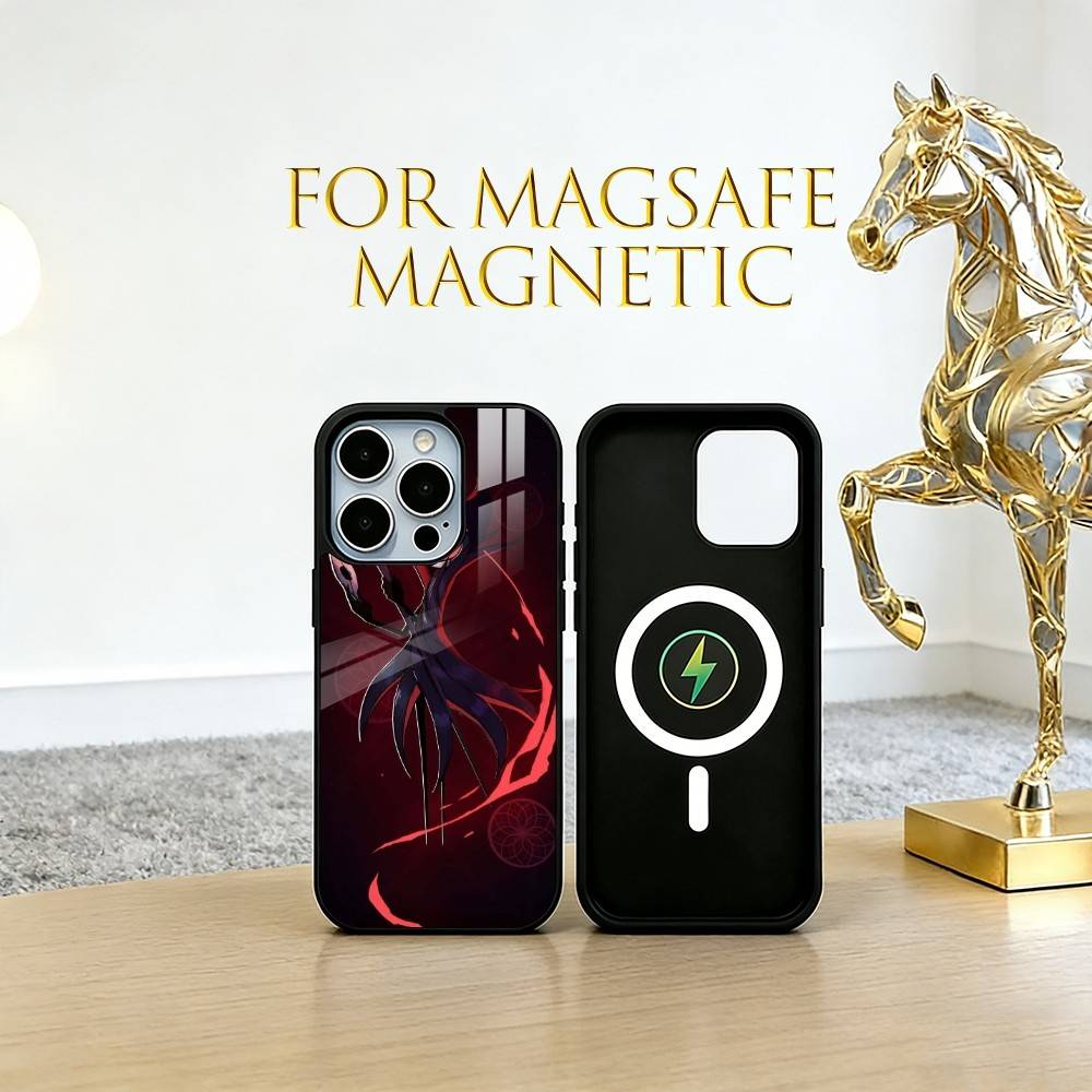 Hollow Knight Phone Case For iPhone17,16,15,14,13,12,11 Plus,Pro Magnetic with Magsafe Wireless Charging