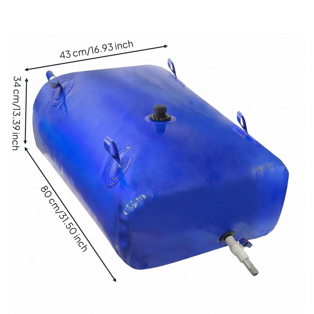 Foldable Water Tank Bottom Outlet PVC Bag Screw