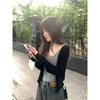 Gentle Wind Gray Outer Blouse Women's Summer Thin Sunscreen Shawl Jacket Ice Silk Air Conditioner Shirt Short Top