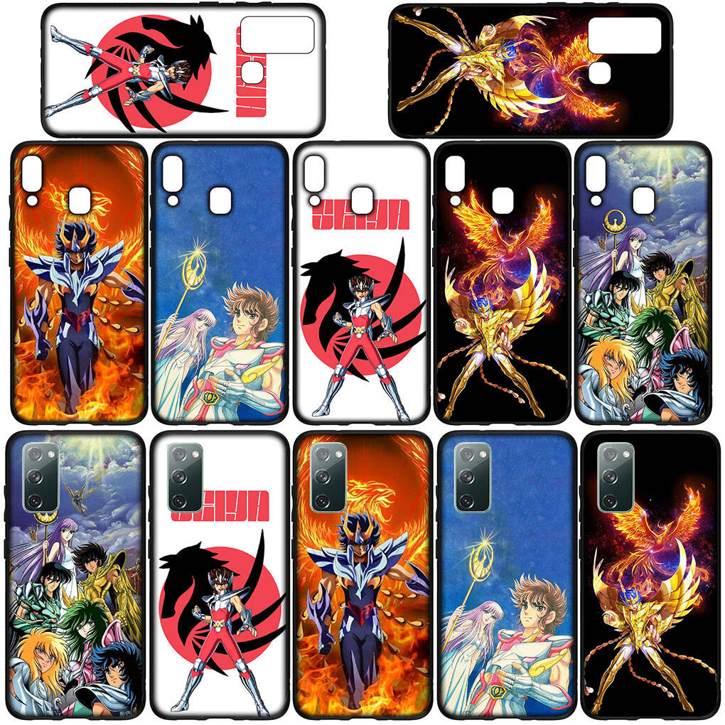 Phone Case for iPhone 17 16 15 Plus XR Huawei P30 P20 Lite Redmi Note 14 12 11 13 Pro Max OPPO A60 A80 A40 A18 A38 A54 Coque Saints Anime Seiyas Cover