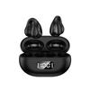 New Wireless Headphones Bluetooth 5.3 Bone Conduction Earphones Earclip Design Touch Control Led Earbuds Sports Headsets
