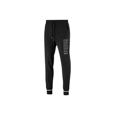 Athlétisme Pantalon Décontracté Cordon de Serrage Fuselé Homme Bas Noir 844134-01