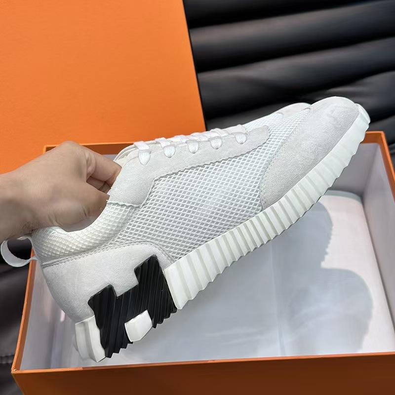 Pantofi pentru bărbați, lux ușor, cu aspect premium, H, pantofi sport casual, cu șireturi, respirabili, din plasă, pantofi de tip board