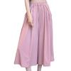Women's Summer Ice Silk High-Waist Wide-Leg Pants: Lightweight, Casual, Japanese-Inspired, Textured Drape Skirt Pants