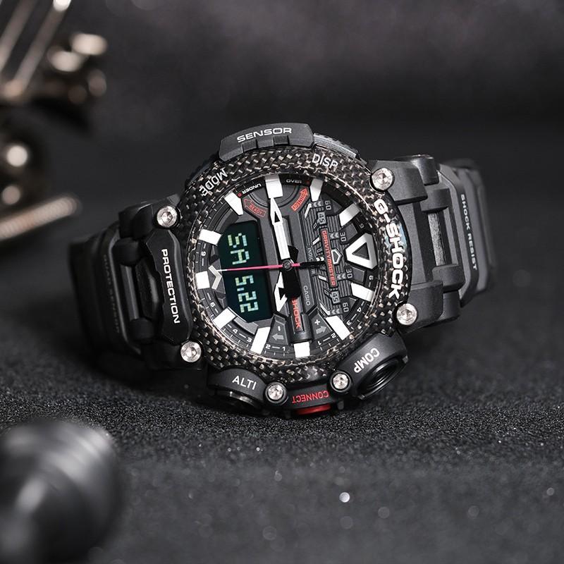 Casio G-SHOCK Master of G Aerospace Serie 200 m Waterdicht Kwarts Uurwerk Hars Band Japans en Koreaans Horloge Heren's Horloge Zwart GR-B200-1AER