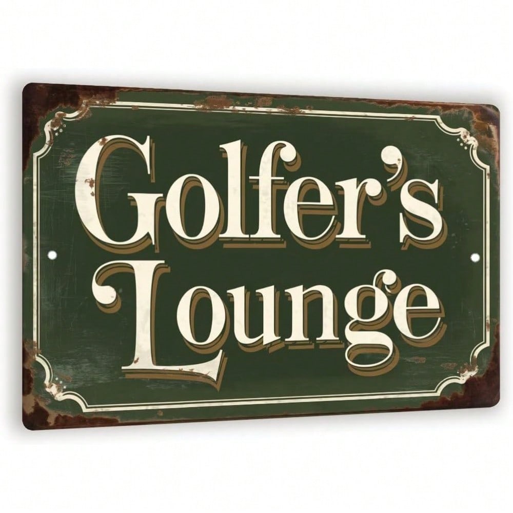 Vintage Golf Metal Wall Art 8x12 Inch Retro Sports Decor Man Cave Gift 20x30