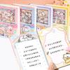 Novelty Gachapon Notepads Pocket Notebook 160 Pages Portable Planner for Students Adult Daily Journaling Note Taking