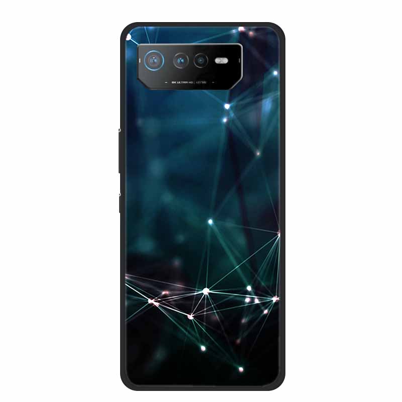 Phone Case For Asus ROG Phone 6D Ultimate Back Cover Case Black TPU Silicone Soft Coque For Asus ROG Phone 6 Pro Case Phone6 Pro