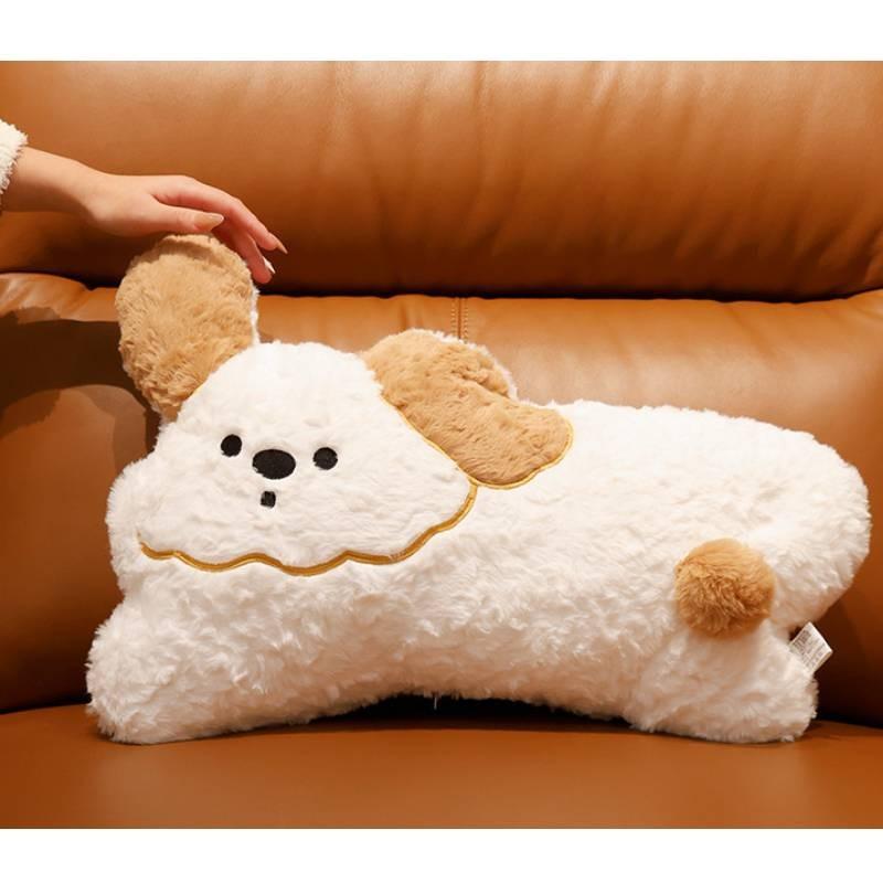 Plush Dog Cute Toy Cartoon Stuffed Doll Sleep Room Sofa Decoration Kids Gift
