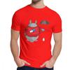Novelty My Neighbor Totoro Meets Akira T Shirt Cottton Japanese Classic Anime T Shirt
